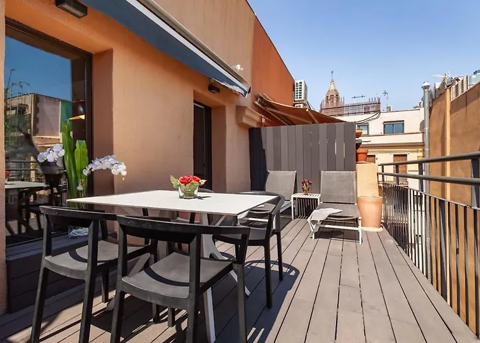 The Collection - 3-bedroom Penthouse With Terrace In Eixample Apartament *